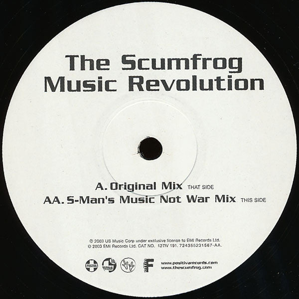 The Scumfrog : Music Revolution (12", Par)