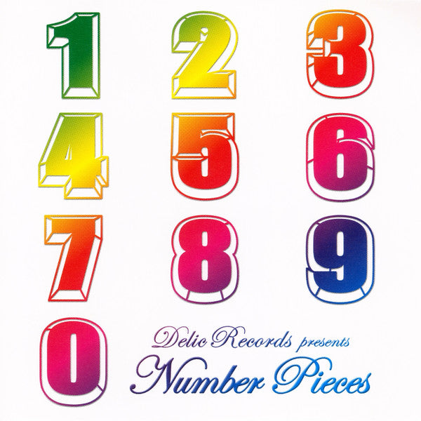 Various : Delic Records Presents Number Pieces (CD, Comp)