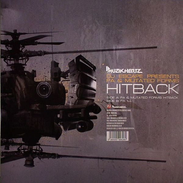 PA & Mutated Forms : Hitback / Ill (12")