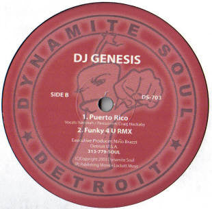 DJ Genesis : Back In The Middle (12")