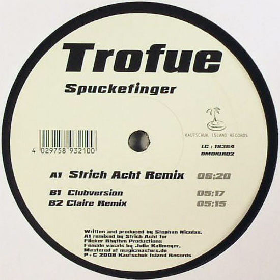 Trofü : Spuckefinger (12")