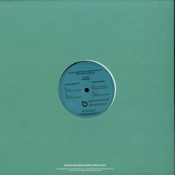 George Smeddles & LondonGround : Dopamine Games EP (12", EP)