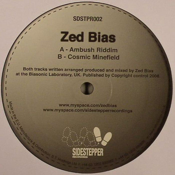 Zed Bias : Ambush Riddim / Cosmic Minefield (12")