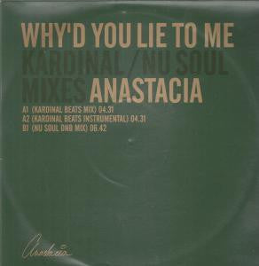 Anastacia : Why'd You Lie To Me (12", Promo)