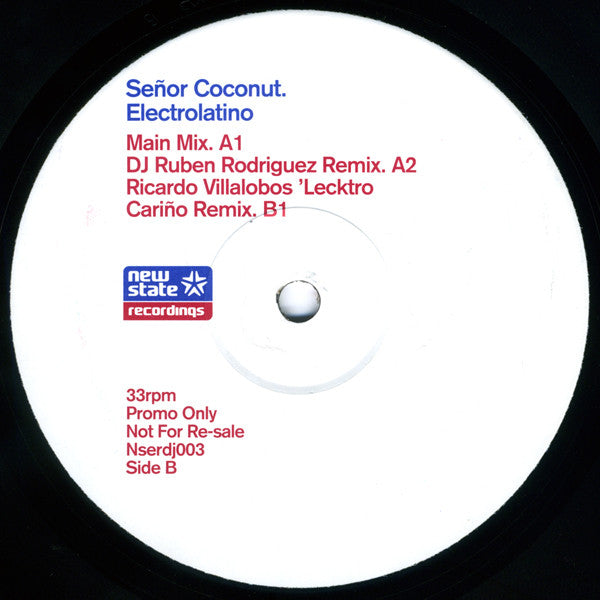Señor Coconut : Electrolatino (12", Promo)