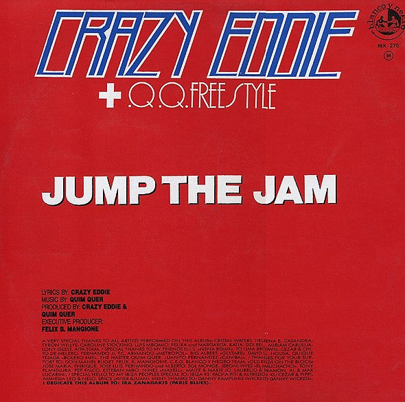 Crazy Eddie & Q.Q. Freestyle : Jump The Jam (12")