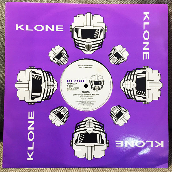 Abigail : Don't You Wanna Know? (12", Promo)