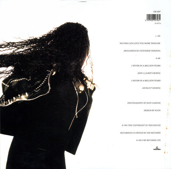 Kym Mazelle : No One Can Love You More Than Me (12", Single)