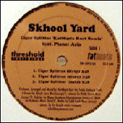 Skhool Yard : Cigar Splittas (KutMasta Kurt Remix) / Faded (12")