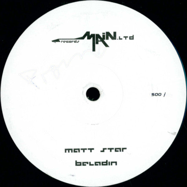 Matt Star : Beladin (12", S/Sided, Ltd)