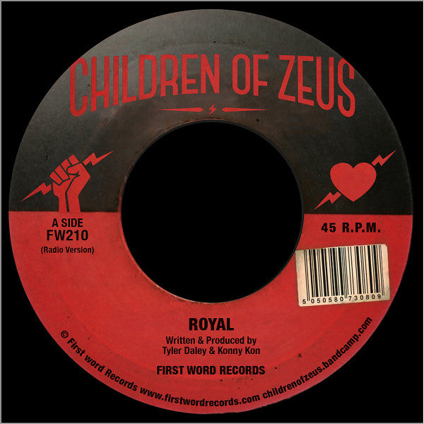 Children of Zeus : Royal / Get What's Yours (7", Single, Ltd)