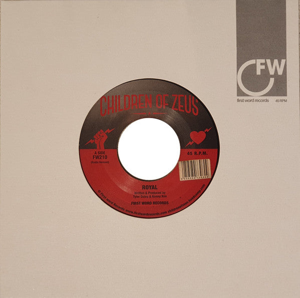 Children of Zeus : Royal / Get What's Yours (7", Single, Ltd)