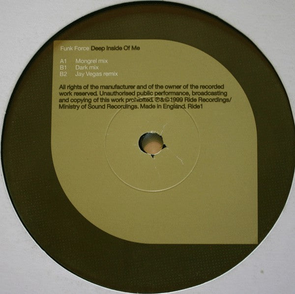 Funk Force : Deep Inside Of Me (12")