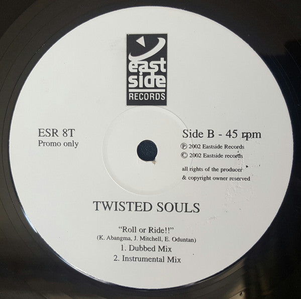 Twisted Souls : Roll Or Ride!! (12", Promo)