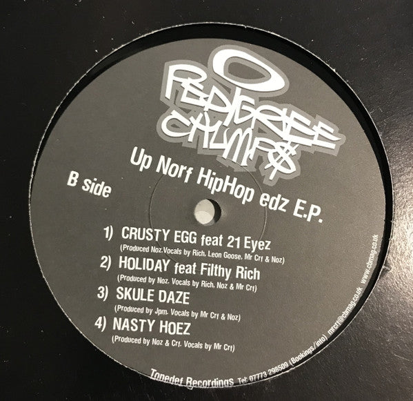 Pedigree Chumps : Up Norf HipHop Edz EP (12", EP)