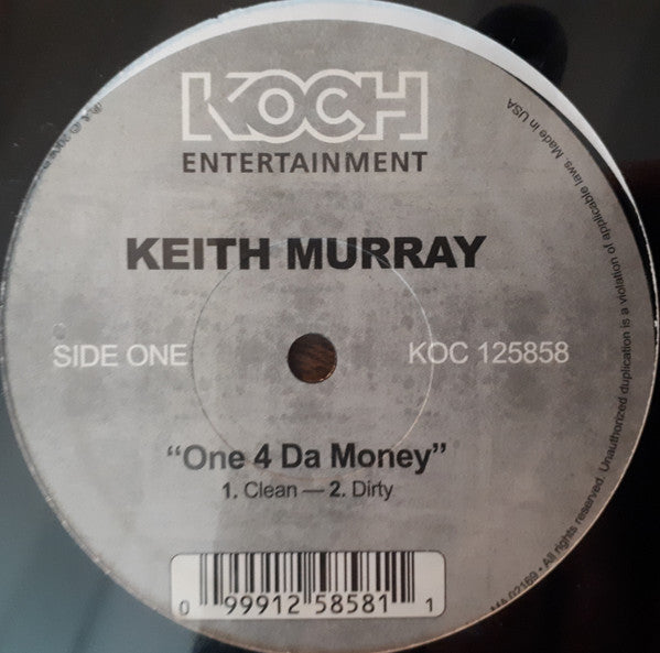 Keith Murray : One 4 Da Money (12")