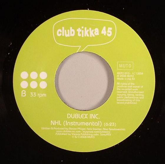 Dublex Inc. : NHL (7", Ltd)
