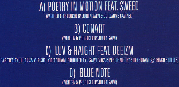 Redeyes : Poetry In Motion EP Part 1 (2x12", EP)