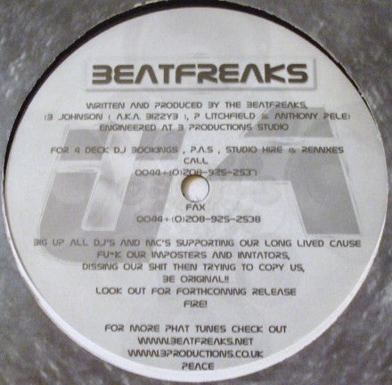 The Beatfreaks (2) : Speakerbox (12")