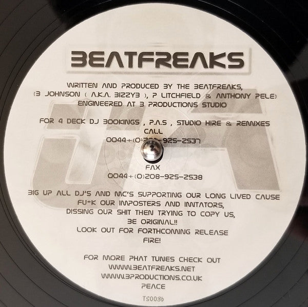 The Beatfreaks (2) : Speakerbox (12")