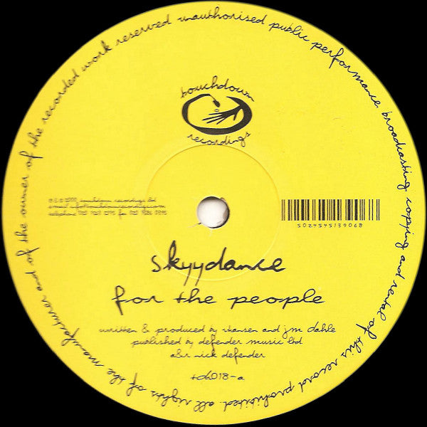 Skyydance : For The People / Love & Mercy (12")