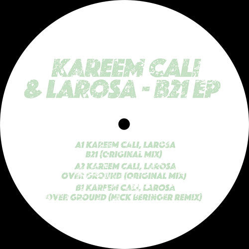 Kareem Cali / LaRosa : B21 EP (12", EP)