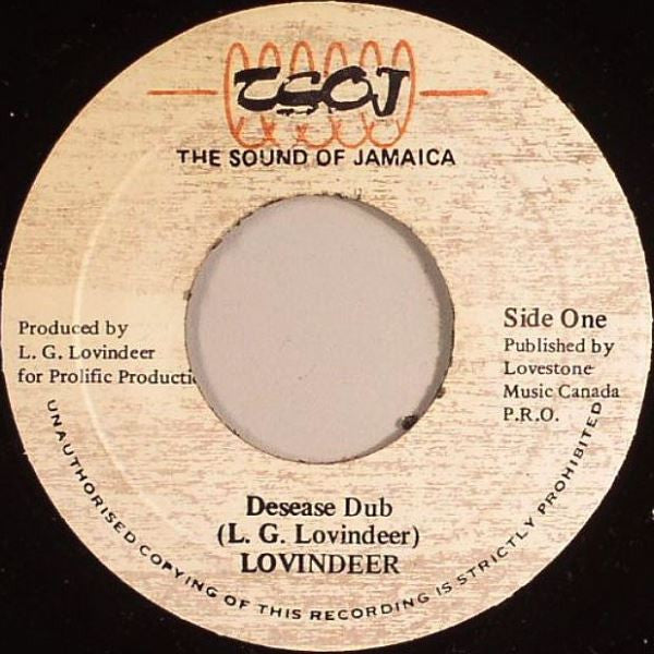 Lloyd Lovindeer : Desease Connection (7")