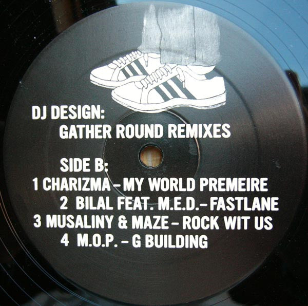 DJ Design : Gather Round Remixes (12", EP)