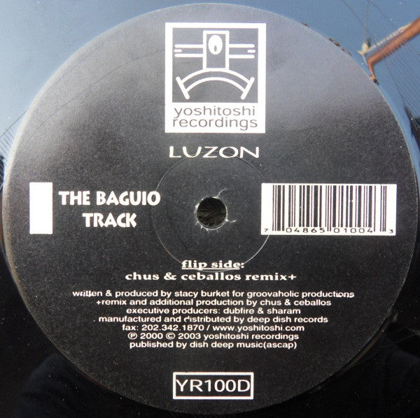 Luzon : The Baguio Track (Chus & Ceballos Remix) (12", S/Sided, Etch, Ltd)