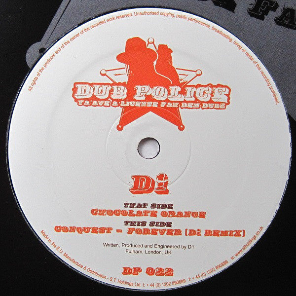 D1 : Chocolate Orange (12")