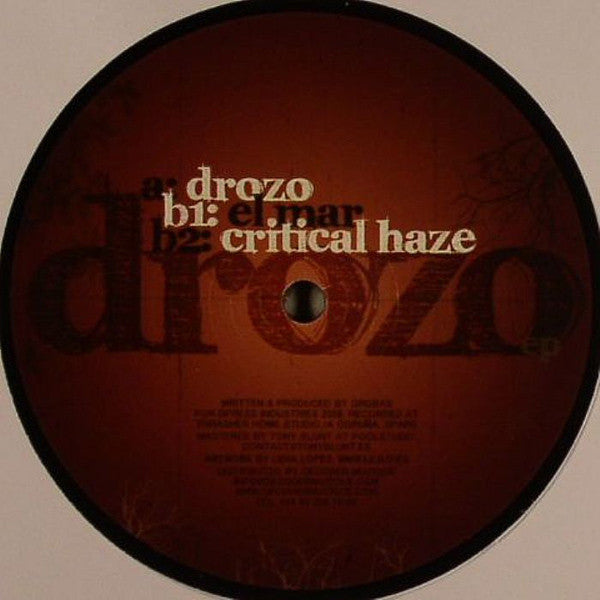 Dj Grobas : Drozo (12")