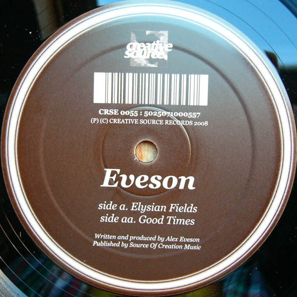 Eveson : Elysian Fields / Good Times (12")