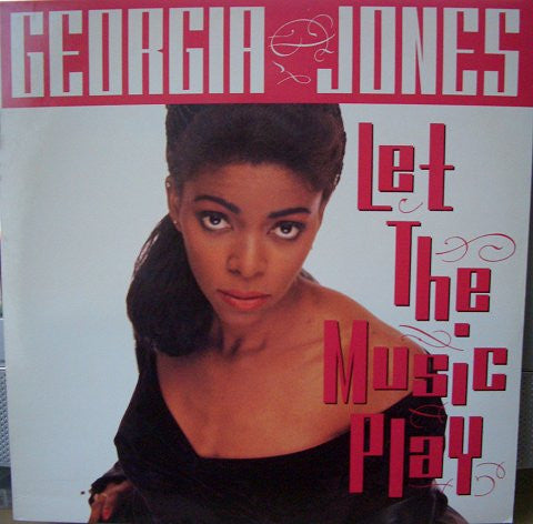 Georgia Jones : Let The Music Play (12", Promo)