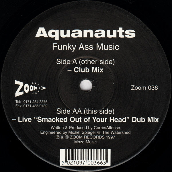 Aquanauts : Funky Ass Music (12")