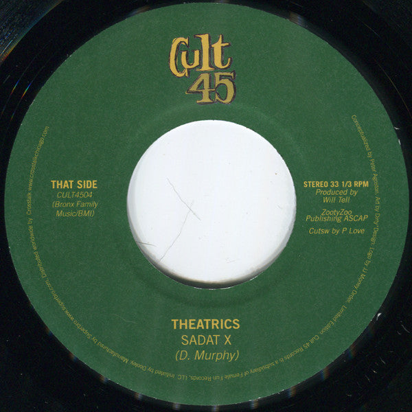 Sadat X : The Okie Doke / Theatrics (7")