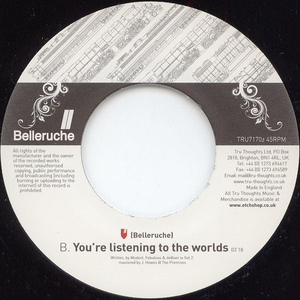 Belleruche : The Express (2x7", Single, Ltd)