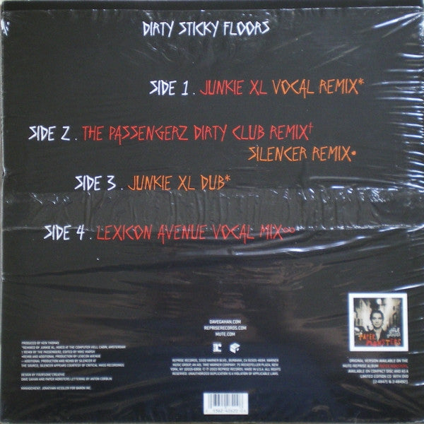Dave Gahan : Dirty Sticky Floors (2x12")
