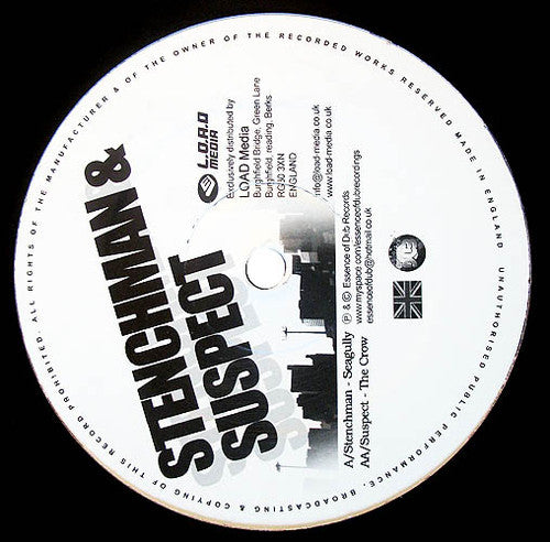 Stenchman & Suspect (9) : Seagully / The Crow (12")