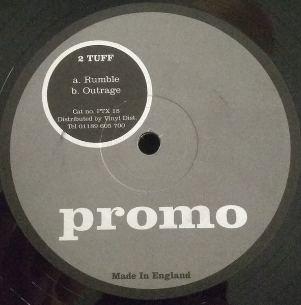 2 Tuff (2) : Rumble / Outrage (12", Promo)