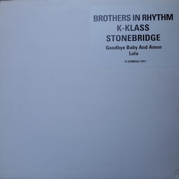 Lulu : Goodbye Baby And Amen (Remixes) (2x12", Promo)