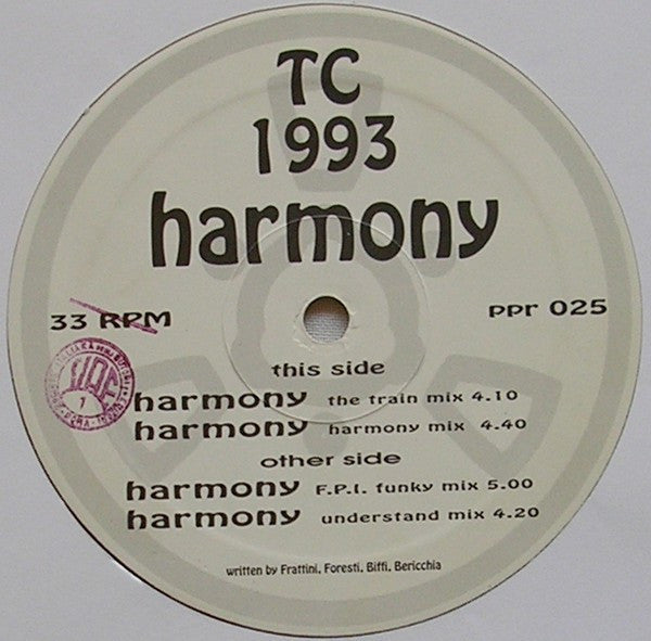 TC 1993 : Harmony (12")