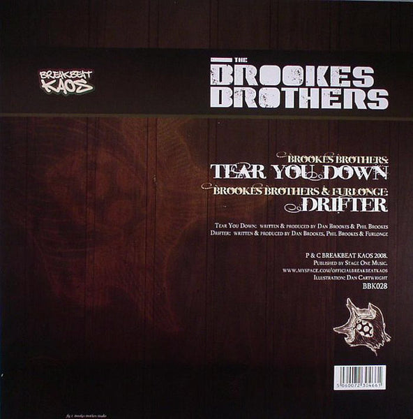 Brookes Brothers : Tear You Down / Drifter (12")