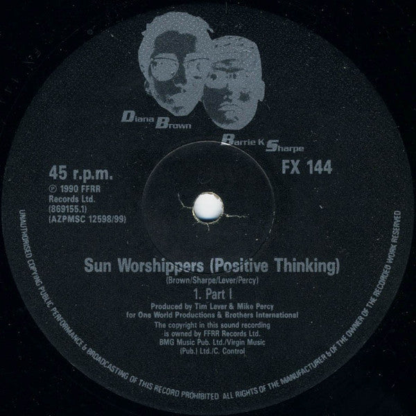 Diana Brown & Barrie K Sharpe : Sun Worshippers (12")