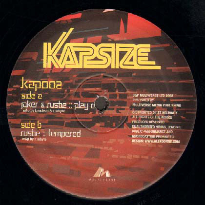 Joker (5) & Rustie : Play Doe / Tempered (12")