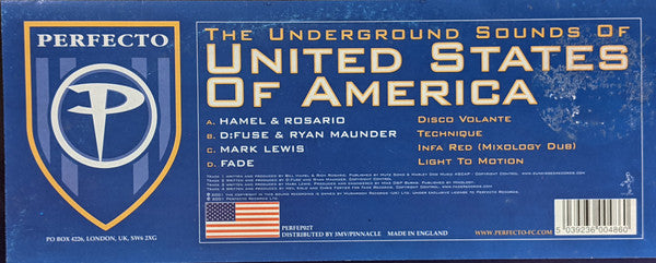 Various : The Underground Sounds Of United States Of America (2x12")