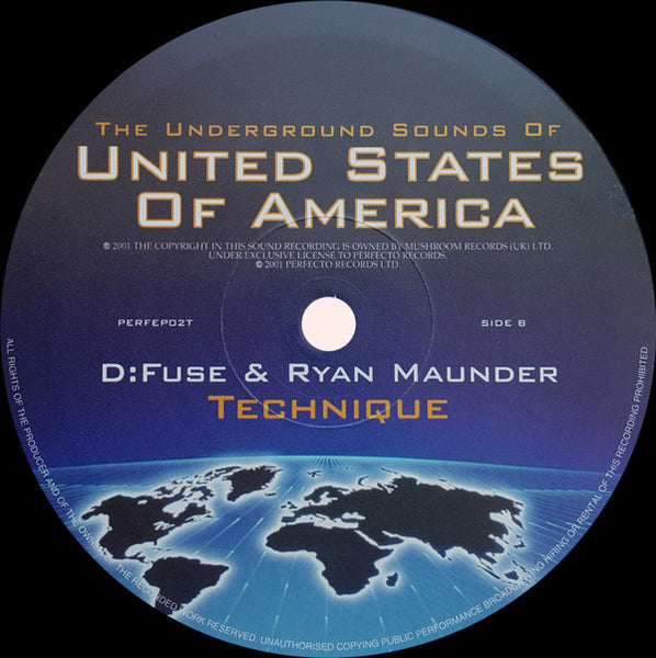 Various : The Underground Sounds Of United States Of America (2x12")