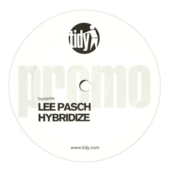 Lee Pasch : Hybridize / Threat To Society (12", Promo)