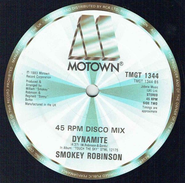 Smokey Robinson : And I Don't Love You (12", Single)