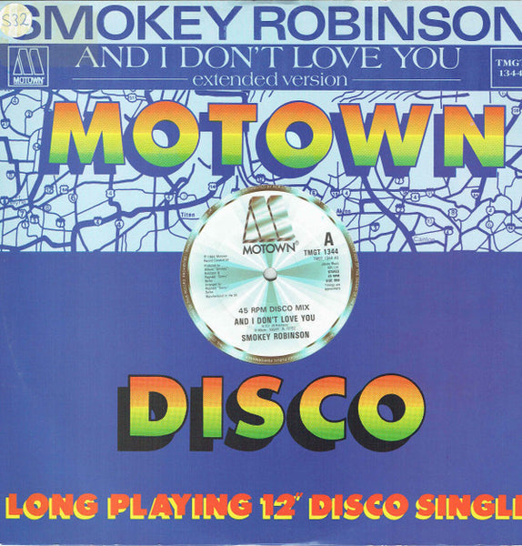Smokey Robinson : And I Don't Love You (12", Single)