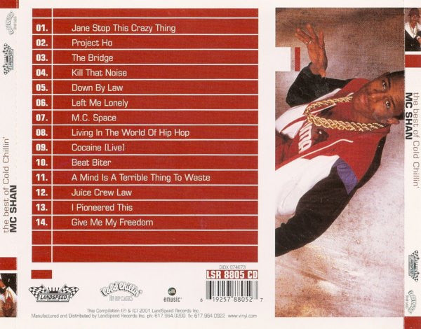 MC Shan : The Best Of Cold Chillin' (CD, Comp)